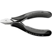 Knipex Pinces coupantes de côté pour l’électronique 77 32 115 ESD 115 mm, poignées multimatières