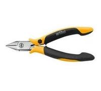 Wiha Pince coupante diagonale Professional ESD 26816 – Tête large pointue avec flanc, 115 mm – Quantité 1