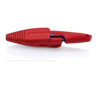 Knipex Pince coupante diagonale 78 61 150 V01 – 150 mm, dénudeur, électronique & mécanique – rouge