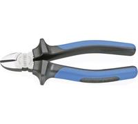 Pince coupante diagonale HEYTEC forme suédoise bleu / noir