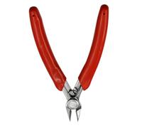 Pince Coupante Diagonale Mini Format en Acier Inoxydable Rouge