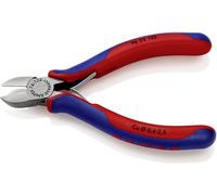 Knipex Pince coupante de côté pour électromécanicien 76 22 125 – 125 mm – poignées multimatières