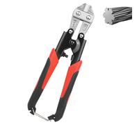 Pince coupante en acier | Avec une dureté élevée et antidérapante, pince de travail du fer pour électriciens, convient pour les soudeurs, les ouvriers du bâtiment, les mécaniciens automobiles, sur les