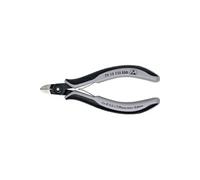 Pince coupante latérale de précision pour électronicien ESD, à biseau, Modèle à petite facette, tête ronde, Long. 125 mm