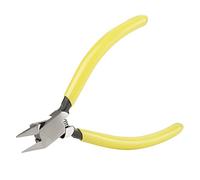 Pince coupante latérale diagonale, outil de cisaillement de fil en acier à haute teneur en carbone de 4 pouces pour couper le câble, le tuyau métallique, poignée revêtue de