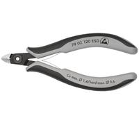 Pince coupante latérale électronique de précision L.120mm Forme 0 Facette oui, très petite ESD