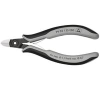 Pince coupante latérale électronique de précision L.125mm Forme 0 Facette oui, très petite ESD