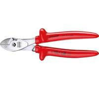 Gedore VDE 8316-180 1429590 Pince coupante diagonale à forte démultiplication 180 mm
