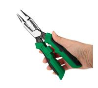 Pince coupante numérique multifonctionnelle avec affichage de la tension - Pour dénuder, couper, sertir et test de précision pour électricien, acier à haute teneur en carbone, compatible avec