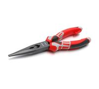 Pince coupante pour câble d'électricien - 7/20,3 cm - Long bec - Coupe dénudage - À sertir - Main à long bec