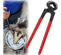 Pince Coupante Pour Sabots De 14 Pouces - Trousse À Outils Pour Maréchal-Ferrant Avec Poignée Ergonomique Antidérapante En Acier Au Carbone