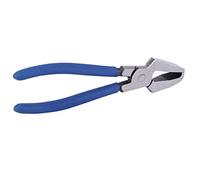 Pince coupante pour verre de 20 cm, manche en acier à haute teneur en carbone et PVC, outil manuel à forte force de serrage pour le grignotage du verre, le travail du vitrail et