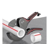 Pince Coupe Tube PVC 75mm, Coupe-tuyau Manuels, Grand Coupe-tubes Per Multicouche, Coupe Tuyau Plastique pour Tuyaux en PVC, PEX, PPR