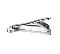 Pince Cravate Homme Pince à cravate en métal en forme de ermoir for hommes, épingle à barre