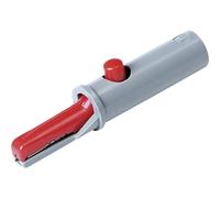 Pince crocodile 6 A rouge SKS Hirschmann 930126101 Ouverture des mâchoires (max.): 6 mm Longueur: 53 mm 1 pc(s)