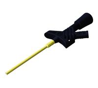 Pince crocodile de sécurité SKS Hirschmann KLEPS 1600 enfichable 2 mm CAT II noir