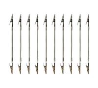 Pince Crocodile Double Extrémité Pince Étiquette Portable Tuyau Long | Porte-Encens Convient Pour Extérieur, Pièce, Patio, Cartes Postales, Étiquettes,