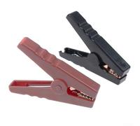 Pince crocodile en cuivre 100 A pour équipement de charge de batterie et instruments de test électrique avec géométrie de mâchoire optimisée