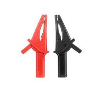 Pince crocodile for oscilloscope HT18A, noire et rouge