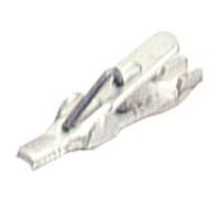 Pince crocodile miniature 0.5 A blanc SKS Hirschmann 930476001 Plage de serrage (max.): 1 mm Longueur: 17 mm 1 pc(s)