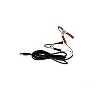 Pince crocodile rouge et noire fabriquée à partir de cuivre pur, 1 5 m de long, conçue pour les connexions d'alimentation dans l'audio, la caméra et les équipements de surveillance