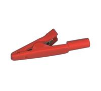 Hirschmann Test & Measurement MA 1 rt Pince crocodile enfichable 2 mm Ohne Messkategorie rouge