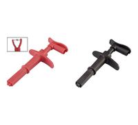 Pince crocodile VOLTCRAFT MSK-116 connecteur mâle 4 mm CAT III 1000 V, CAT IV