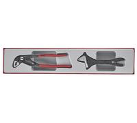 Pince crocodille + clé à molette TTX4 tray 2 pièces Teng Tools TTXMB02