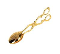 Pince Cuisine 1 pince à gâteau en forme de collation, outil de cuisson for barbecue, salade de fruits, style vintage, plaqué or, for buffet(Color 03)