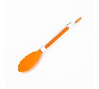 Pince Cuisine 1 pince de cuisine en acier inoxydable for grillades, cuisson, salade, service, ustensile, accessoires(Orange)