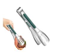 Pince Cuisine Inoxydable - Clip De Service Réutilisable Antidérapant Résistant À La Chaleur | Pince Alimentaire Flexible,pour Pâtes Salade Fruits Apéritifs Viande Grillades Barbecue Camping Maison