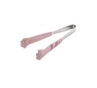 Pince Cuisine Pinces à aliments, pinces repas, barbecue en acier inoxydable, sandwich, ustensiles de cuisine pour Cuisson(Pink,18.2cm 3.2cm)