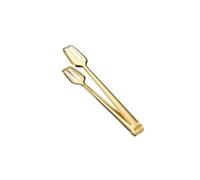 Pince Cuisine Pinces de cuisine en acier inoxydable, pinces à barbecue, viande, steak, pâtisserie, outils for buffet, ustensiles(Gold L)