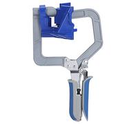 Pince d’angle à 90 degrés multifonctionnelle, pince de menuiserie pour l’assemblage d’armoires, de cadres photo et de joints en T, avec roue de pression réglable, idéale pour les