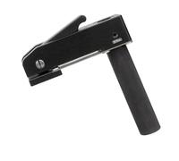 Pince d ' établi ergonomique en aluminium pour tables d ' atelier, A | Base antidérapante pour une fixation sécurisée de la pièce pendant les tâches de coupe pour des matériaux précis