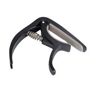 Pince d'accordage professionnelle pour guitare - Poignées en caoutchouc - Ressort ergonomique pour une installation facile et des protections de cordes - Capodastre réglable avec filetage en cuivre