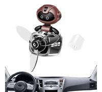 Pince d'aération pour désodorisant de voiture, désodorisant de voiture Pilote - Parfum pilote de robot de dessin animé - Diffuseur de voiture rotatif automatique mignon, fournitures d'intérieur de