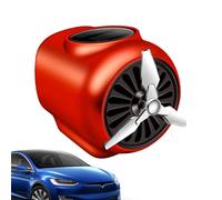 Pince d'aération pour diffuseur de voiture - Clips de sortie de climatisation - Design hélice - Décoration de parfum à énergie solaire - Pour voiture et maison