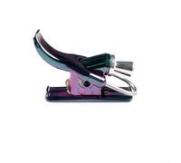 Pince d'aide à la gâchette pour canne de surf avec canons de rupture, conçue pour les utilisateurs de moulinet fixe pour protéger les doigts et améliorer l'efficacité du lancer (galvanoplastie colorée