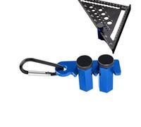 Pince d'angle 90° | Équerre de fixation en L d'ossature - Pince de précision pour machiniste - Pour le bois, métaux, construction, soudage, meubles, étagères et charpentier