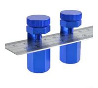 Pince d'angle à 90 degrés en aluminium robuste à angle droit - Outil auxiliaire pour menuiserie, menuiserie, tiroir, fabrication de boîtes - Mécanisme de verrouillage sécurisé (A)