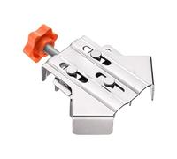 Pince d'angle à angle droit de 90 degrés avec mâchoire pivotante réglable en aluminium à poignée unique pour menuiserie et travail du métal, outil de serrage polyvalent