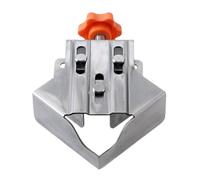 Pince d'angle à angle droit de 90 degrés avec mâchoire pivotante réglable en aluminium à poignée unique pour menuiserie, travail du bois et travail des métaux