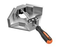 Pince d'angle de 90 degrés cadre Photo pince fixation soudure travail du bois outil à main serrage poignée en caoutchouc,Mesure précise