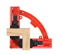 Pince d'angle pour le travail du bois, pince d'angle réglable, clip de fixation multi-angle, fixation à angle droit de 30°, parfaite pour assembler des étagères, des armoires et des projets en bois