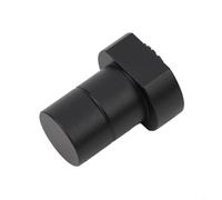 Pince d'arrêt de frein en alliage d'aluminium avec tampon de serrage sécurisé pour trous standard de 19/20 mm de diamètre pour travaux de routage et de ponçage (19 mm)