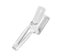 Pince de barbecue en acier inoxydable robuste | Pince de cuisson en acier inoxydable | pour poisson, steak, hamburger, pizza, , , crêpes, barbecue
