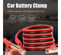 Pince de batterie de voiture,pince crocodile,kit d'urgence pour câble de batterie,fil de mise à la terre monté sur voiture,480G,500A,H4X7