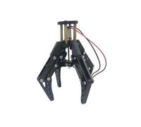 Pince de bras mécanique robotique à 4 doigts imprimée en 3D, pince de moteur N20, pince de robot en acrylique for drone, kit de bricolage