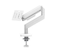 Pince de Bureau à Ressort à gaz G12 à Mouvement Complet for Moniteur LCD LED 17-32 Pouces, Bras de Support, Charge 2-10 kg(White)